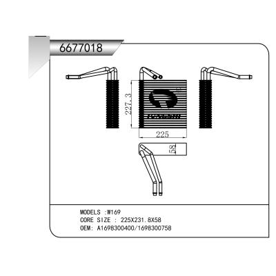 适用于??W169???蒸发器